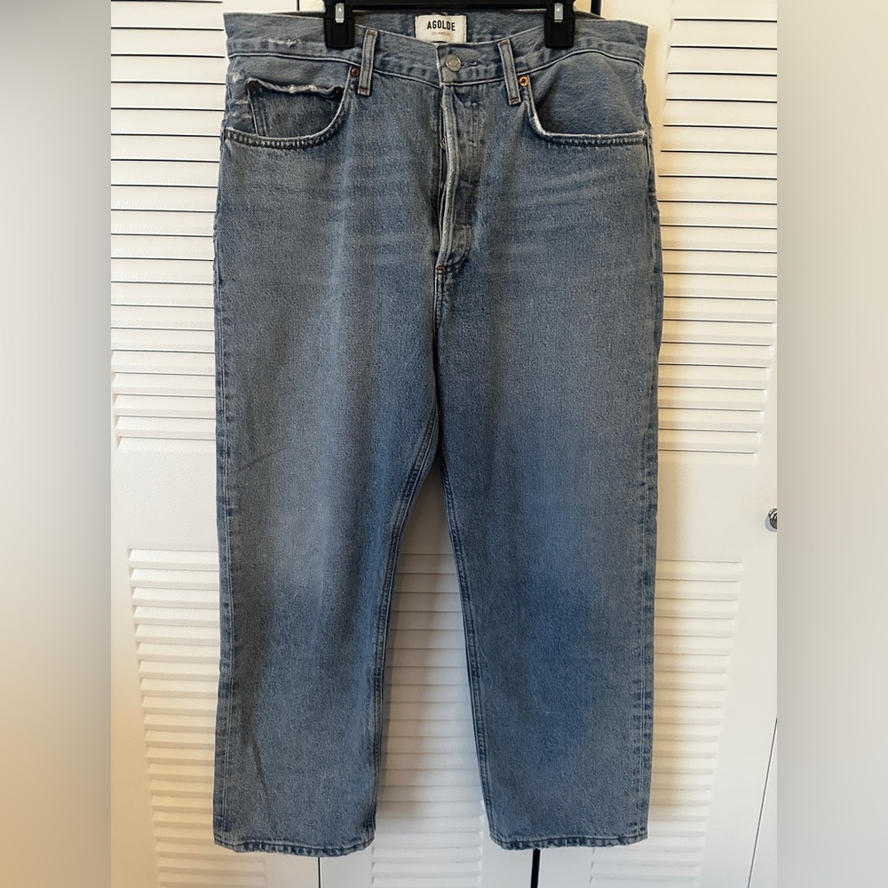 AGOLDE
90'S CROP MID RISE STRAIGHT IN REPLICA - Picture 5 of 10